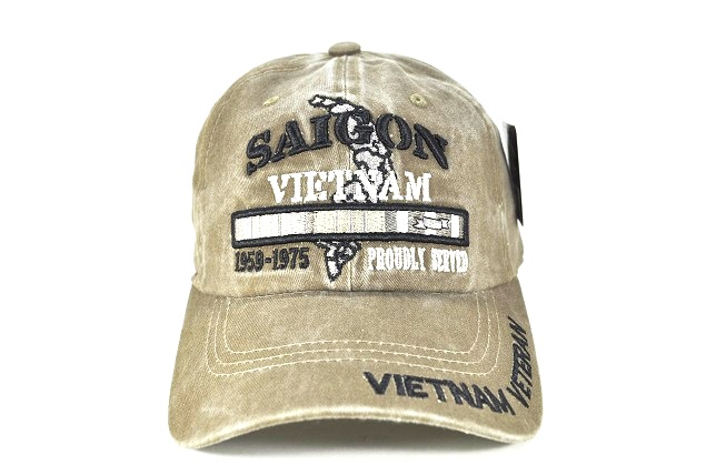 PGMI-378-V SAIGON VIETNAM VET - KHAKI
